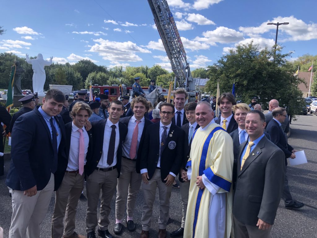 Prep Students attend the 2021 South Jersey Blue Mass
